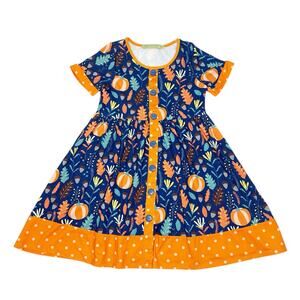 Millie Loves Lily Fall Print Dress Size 6